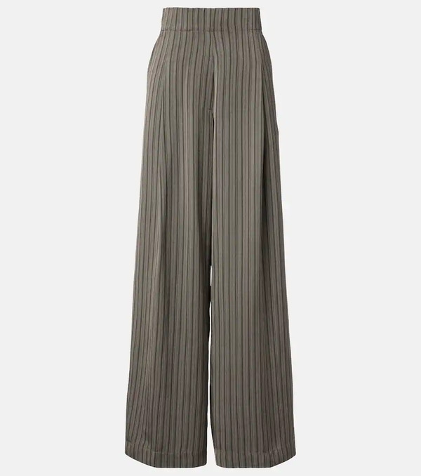  Dries Van Noten Dries Van Noten Striped Wide-leg Pants 