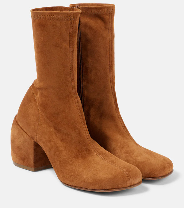  Dries Van Noten Dries Van Noten 65 Suede Ankle Boots 
