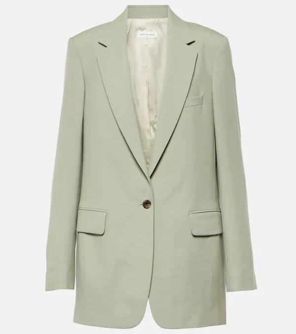  Dries Van Noten Dries Van Noten Wool Blazer 