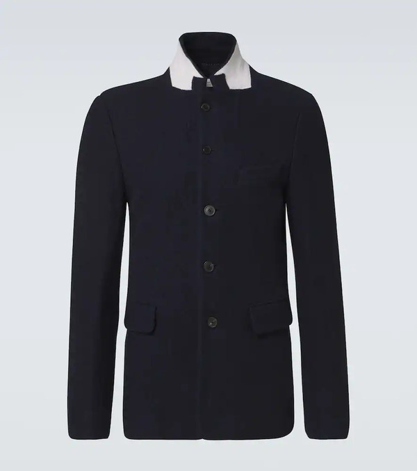  Dries Van Noten Dries Van Noten Wool Blazer 