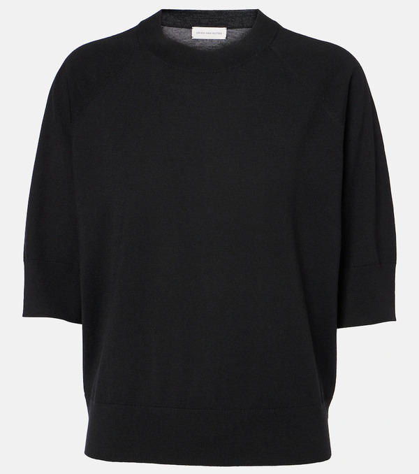 Dries Van Noten Dries Van Noten Wool Top 