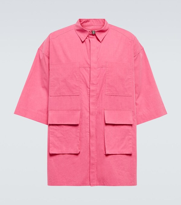  Due Diligence Due Diligence Oversized Cotton Shirt 