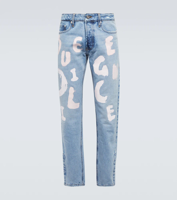  Due Diligence Due Diligence Printed Jeans 