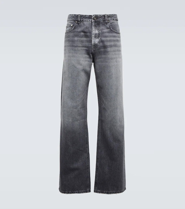  Due Diligence Due Diligence Wide-leg Distressed Jeans 