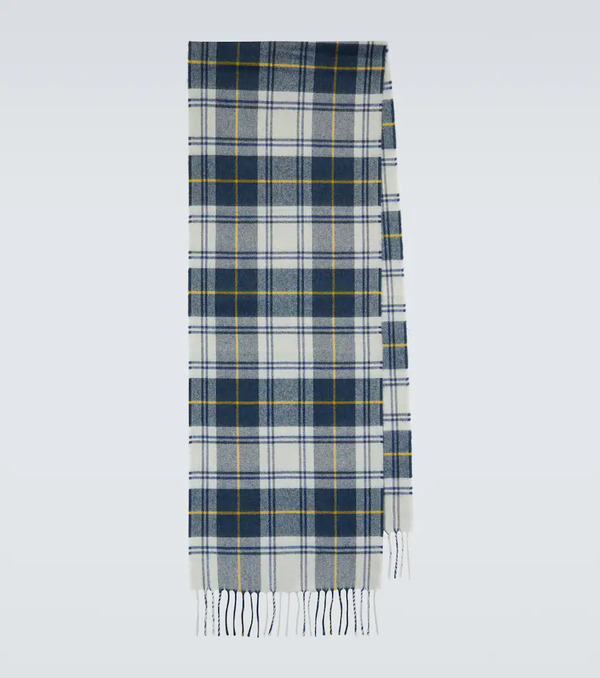  Dunhill Dunhill Tartan Cashmere Scarf 