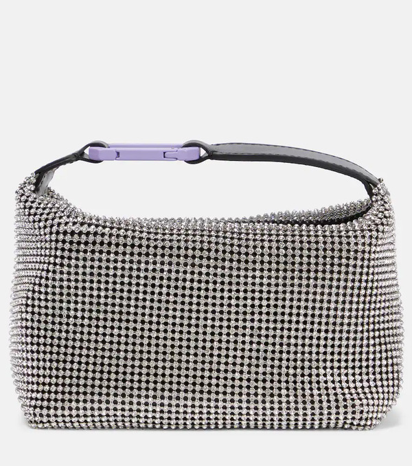 Eera Eera Moonbag Embellished Mesh Pouch 
