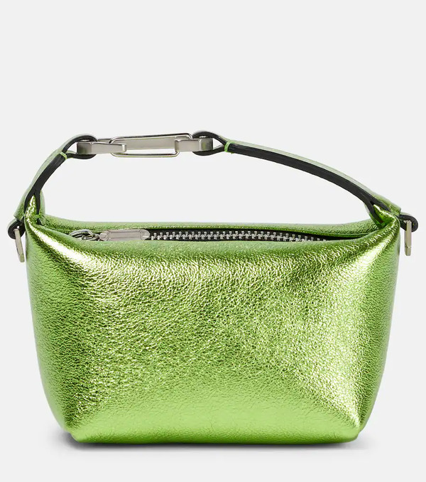  Eera Eera Moonbag Metallic Leather Clutch 