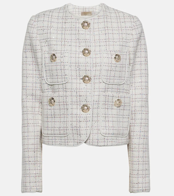  Elie Saab Elie Saab Embellished Tweed Jacket 
