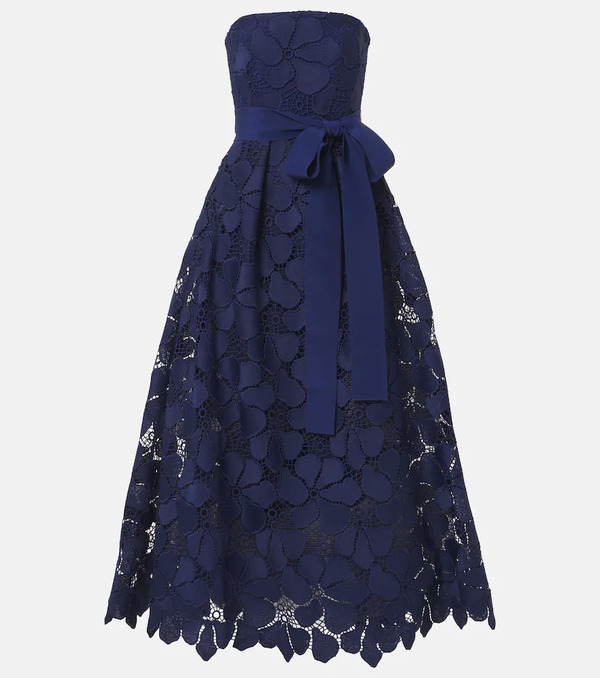  Elie Saab Elie Saab Lace Bustier Gown 