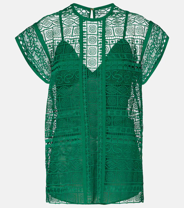  Elie Saab Elie Saab Macrame Top 