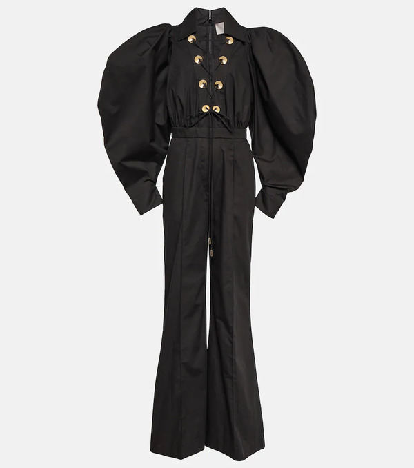  Elie Saab Elie Saab Puffed-sleeve Jumpsuit 
