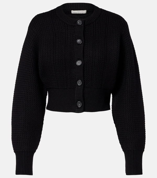  Emilia Wickstead Emilia Wickstead Albert Wool Cardigan 