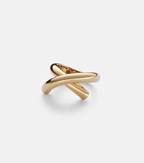  Engelbert Engelbert Cross Loop Medium 18kt Gold Ring 