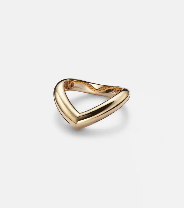  Engelbert Engelbert Drop Link Medium 18kt Gold Ring 