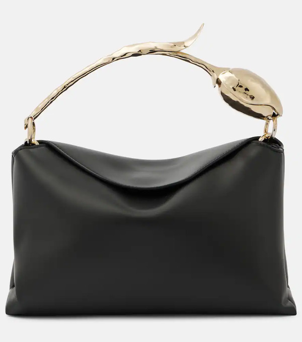  Erdem Erdem Bloom Medium Leather Tote Bag 