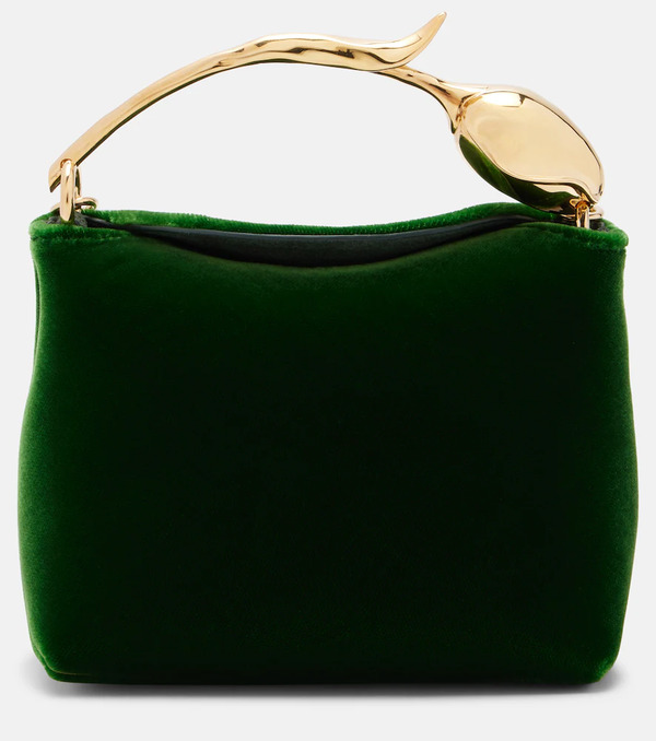  Erdem Erdem Bloom Micro Velvet Top-handle Bag 