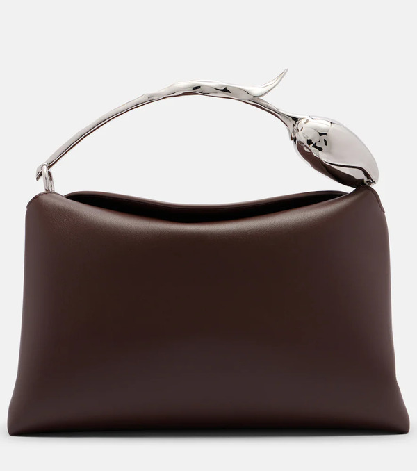 Erdem Erdem Bloom Midi Leather Top-handle Bag 