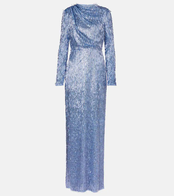  Erdem Erdem Draped Embellished Gown 