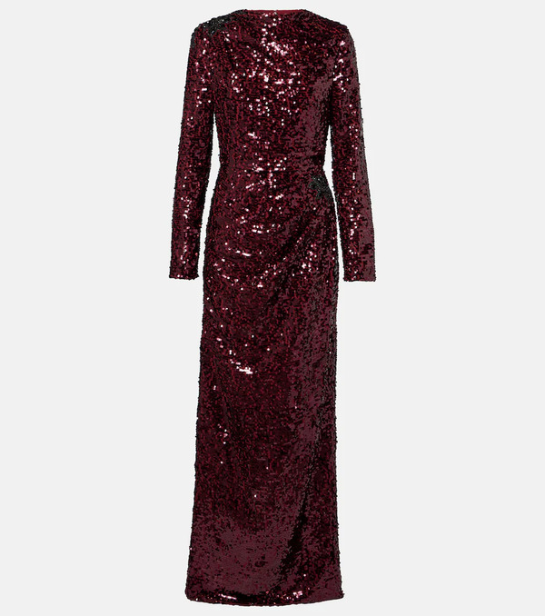  Erdem Erdem Draped Sequined Gown 
