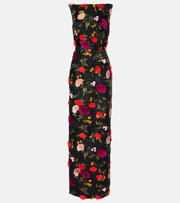  Erdem Erdem Embroidered Jacquard Gown 
