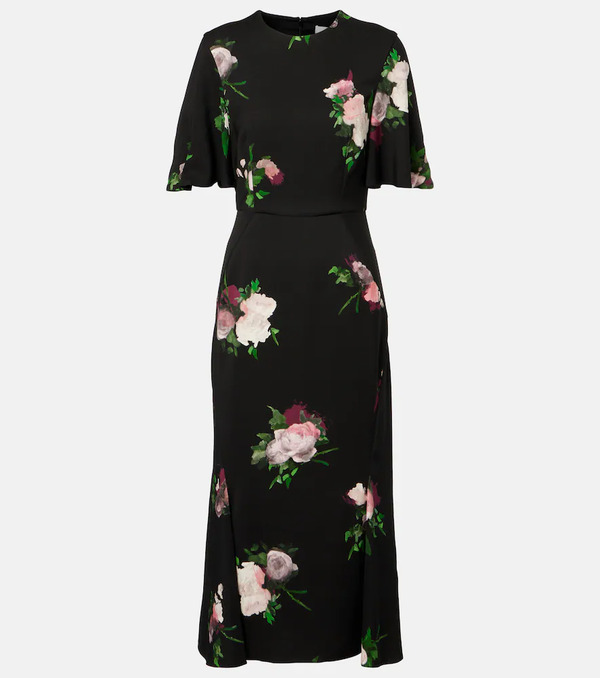 Erdem Erdem Floral Midi Dress 