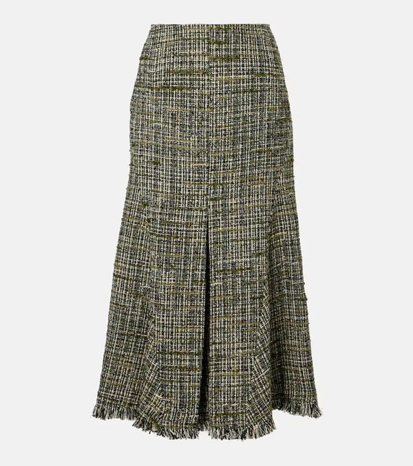  Erdem Erdem Tweed Midi Skirt 