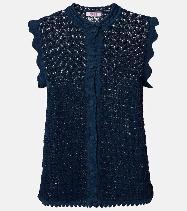  Eres Eres Aurora Crochet Top 