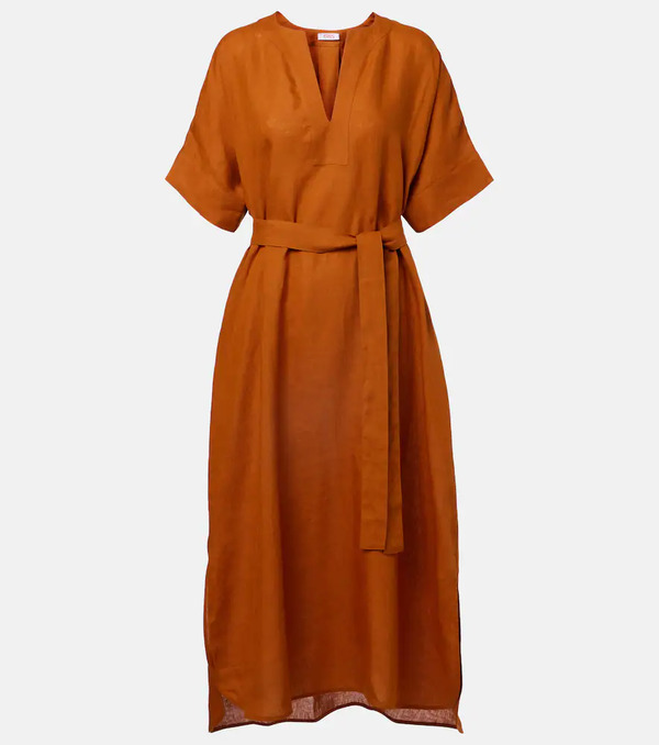  Eres Eres Bibi Linen Kaftan 