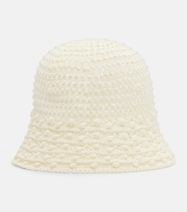  Eres Eres Carats Crochet Bucket Hat 
