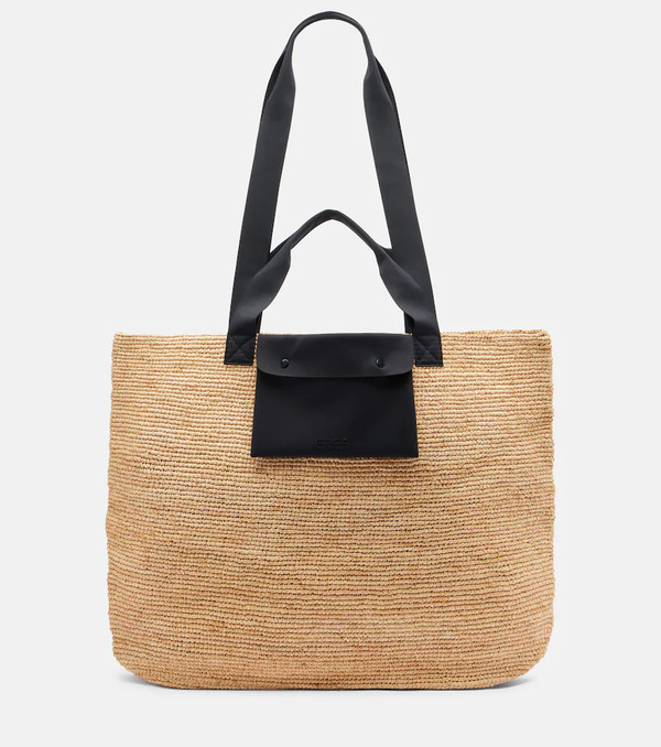  Eres Eres Jetset Raffia Tote Bag 