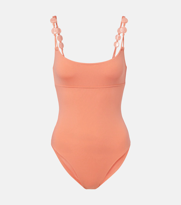  Eres Eres Lynda Beaded Swimsuit 