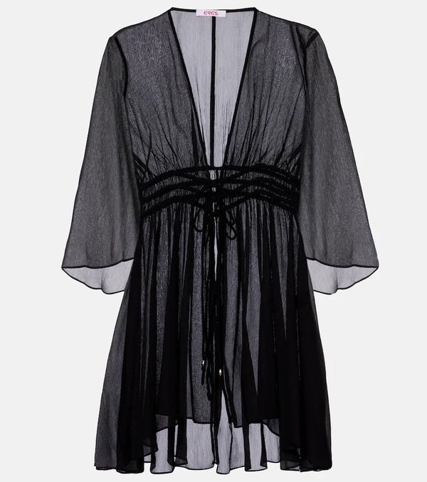  Eres Eres Operette Silk Muslin Top 
