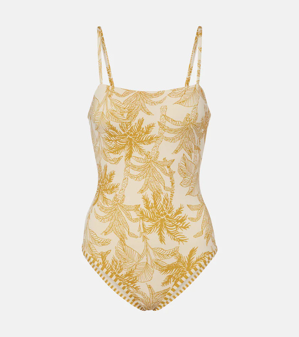  Eres Eres Tropical Printed Swimsuit 