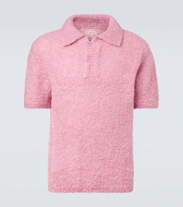  Erl Erl Alpaca-blend Polo Sweater 