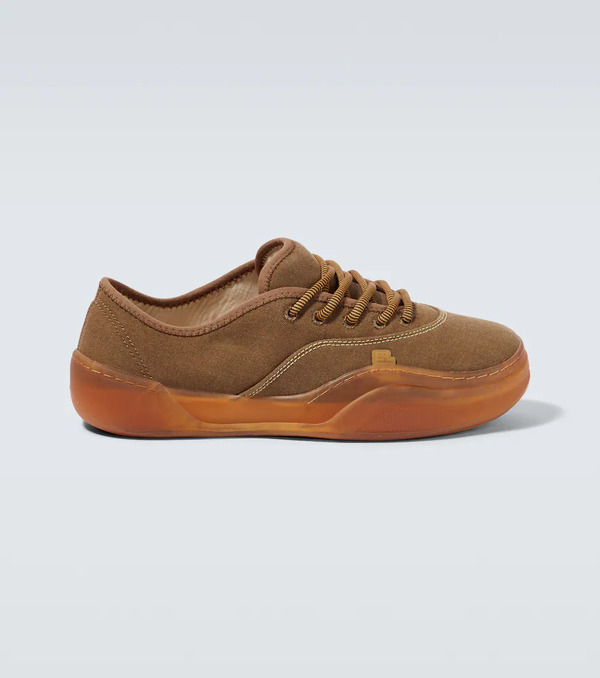  Erl Erl Canvas Low-top Sneakers 