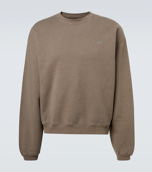  Erl Erl Cotton Jersey Sweatshirt 