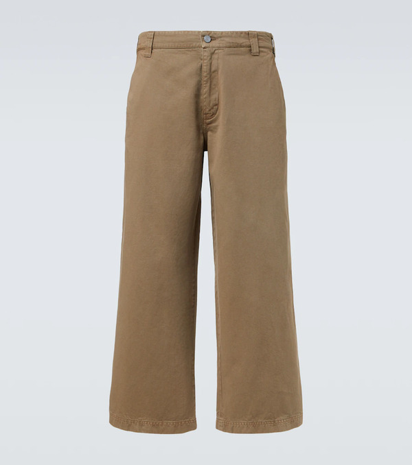  Erl Erl High-rise Wide-leg Jeans 