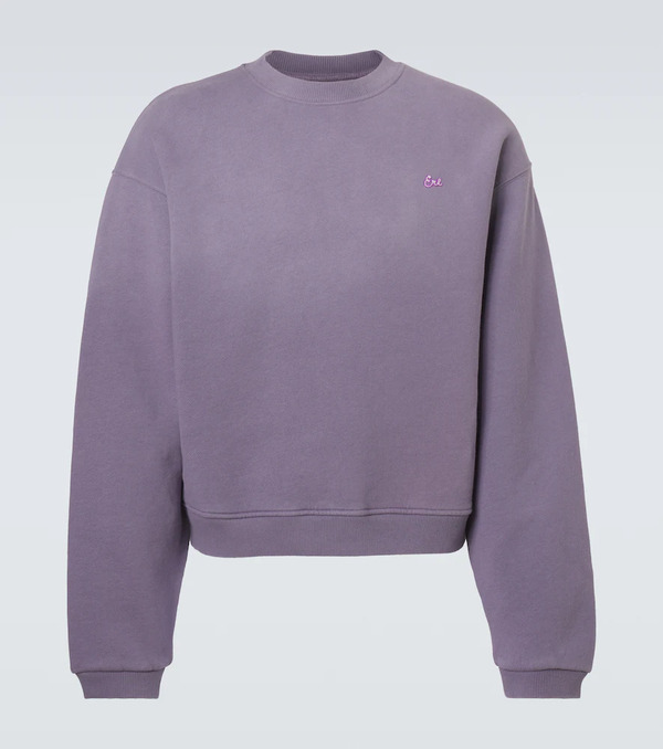  Erl Erl Logo Cotton Sweatshirt 