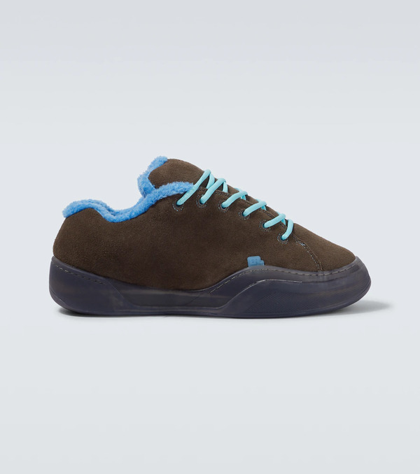  Erl Erl Vamp Skate Suede Sneakers 