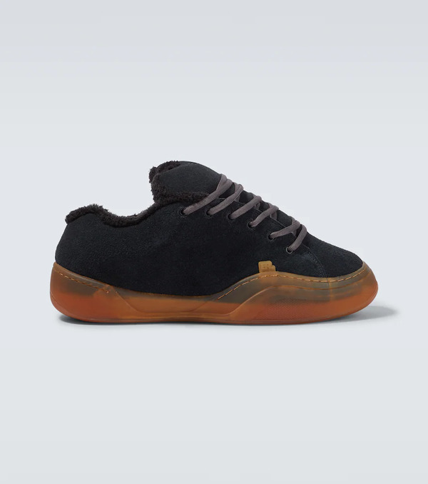  Erl Erl Vamp Skate Suede Sneakers 