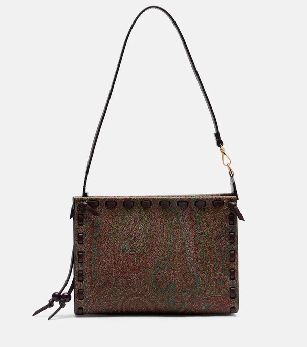  Etro Etro Arnica Small Coated Canvas Pouch 