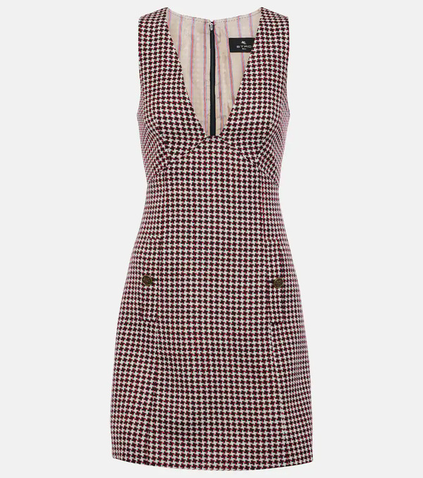  Etro Etro Checked Minidress 