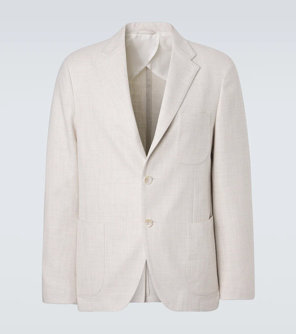  Etro Etro Cotton And Wool Blazer 