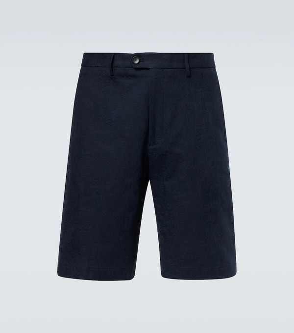  Etro Etro Cotton-blend Bermuda Shorts 