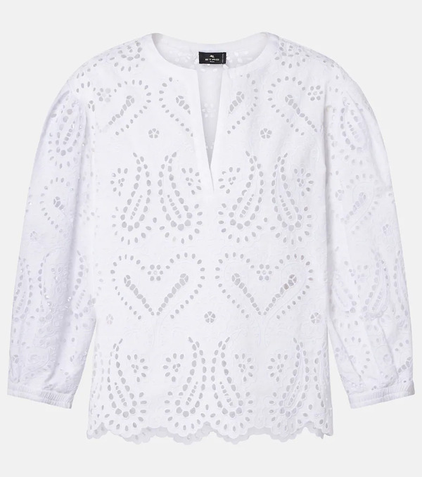  Etro Etro Cotton-blend Top 