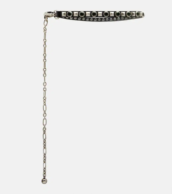  Etro Etro Embellished Leather Belt 