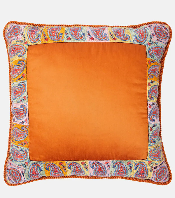  Etro Etro Embroidered Cushion 
