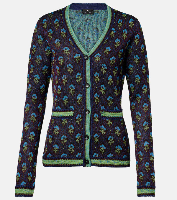 Etro Etro Floral Jacquard Cardigan 