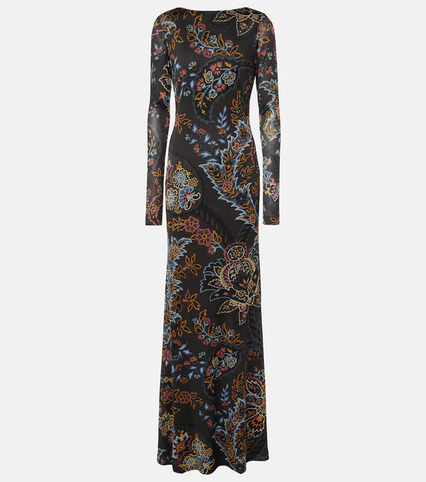  Etro Etro Floral Maxi Dress 
