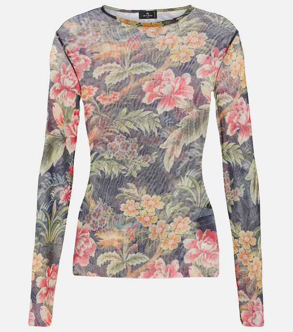  Etro Etro Floral Top 